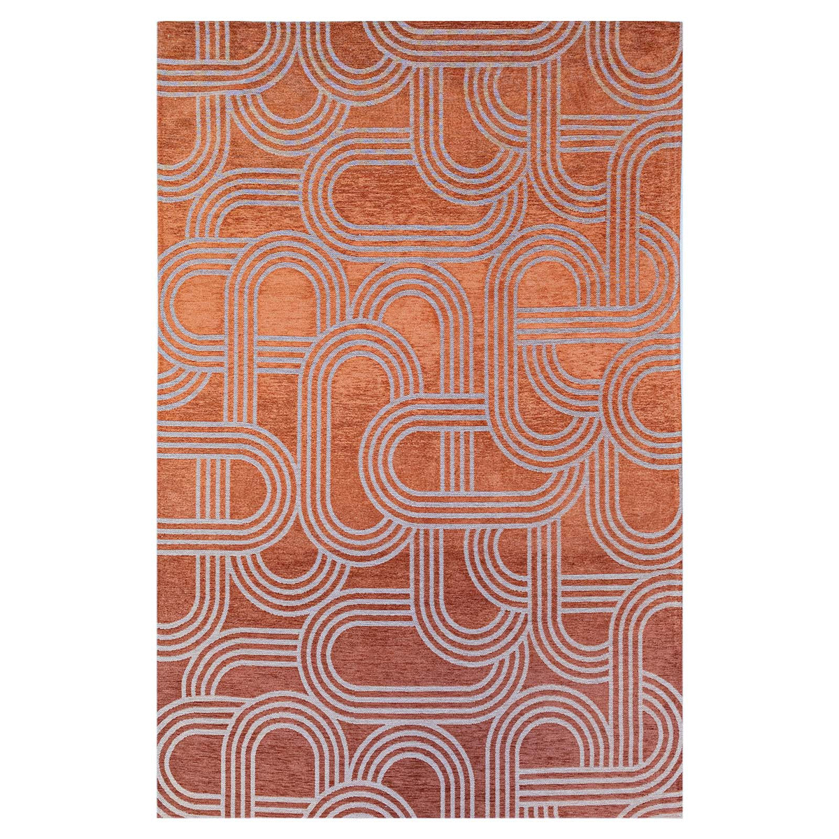 Lola&Moi vloerkleed Red Pepper - rood - 140x200cm