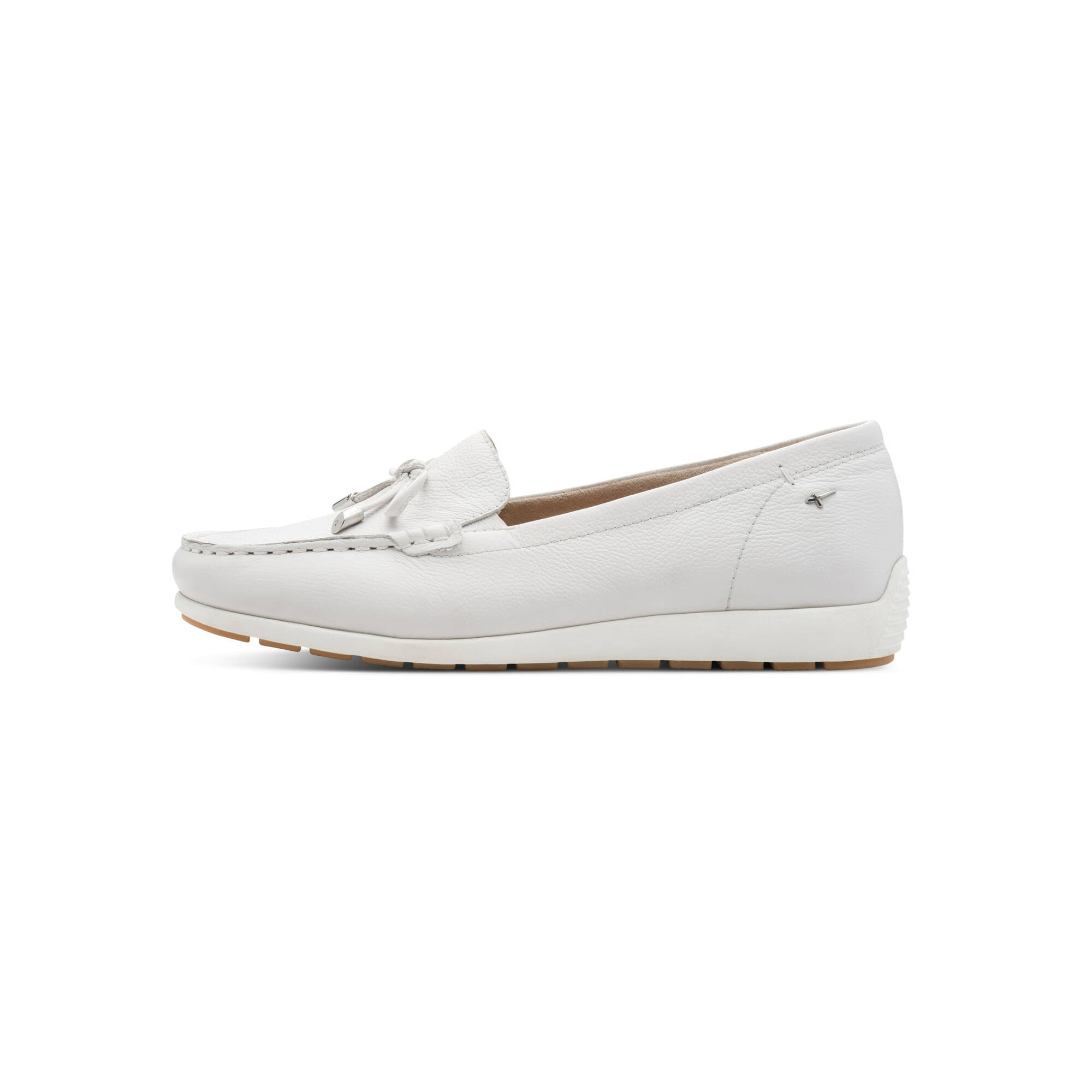 Mocassins cuir métallisés