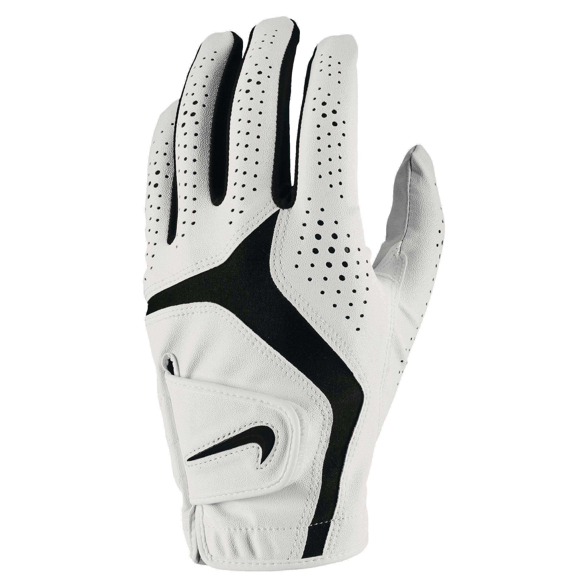 Nike Dura Feel IX Men's Golf Glove, Small, Left-Hand, Pearl White