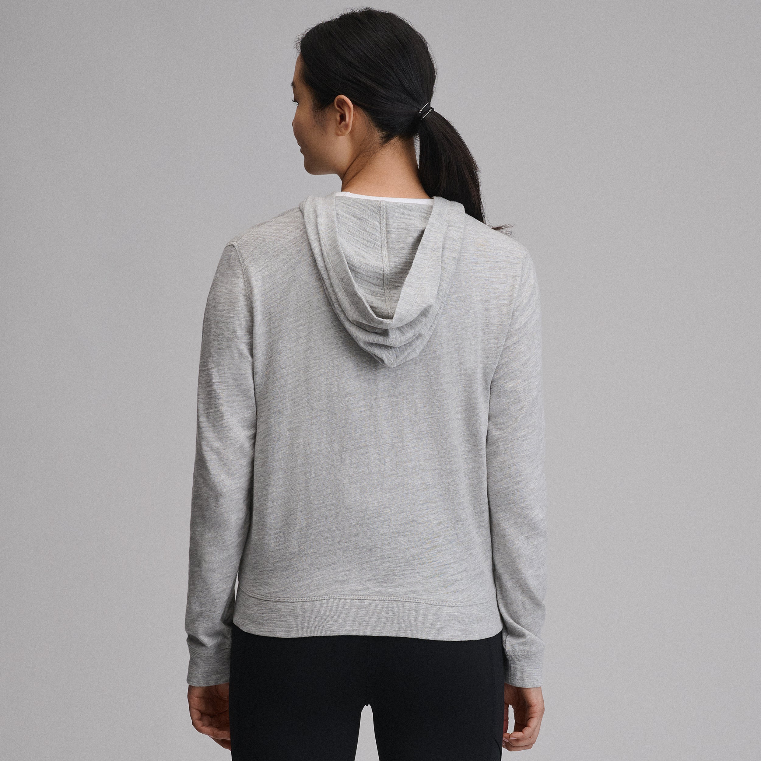 Women's Waverly Cotton Slub Full-Zip Sweatshirt