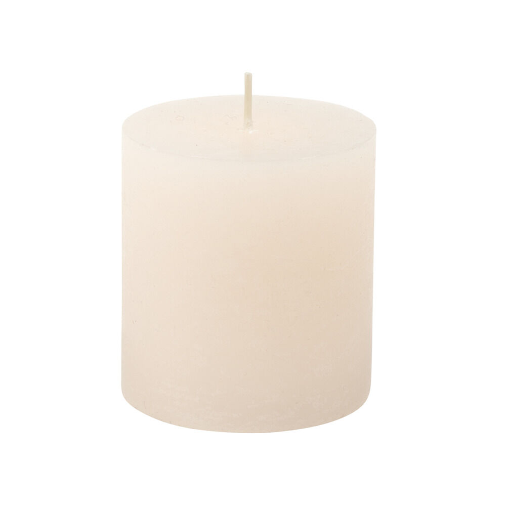 Bougie cylindrique Ø6,7xH7,5cm (3 modèles)