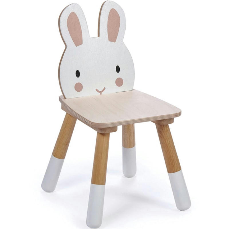 - Chaise enfant lapin en bois