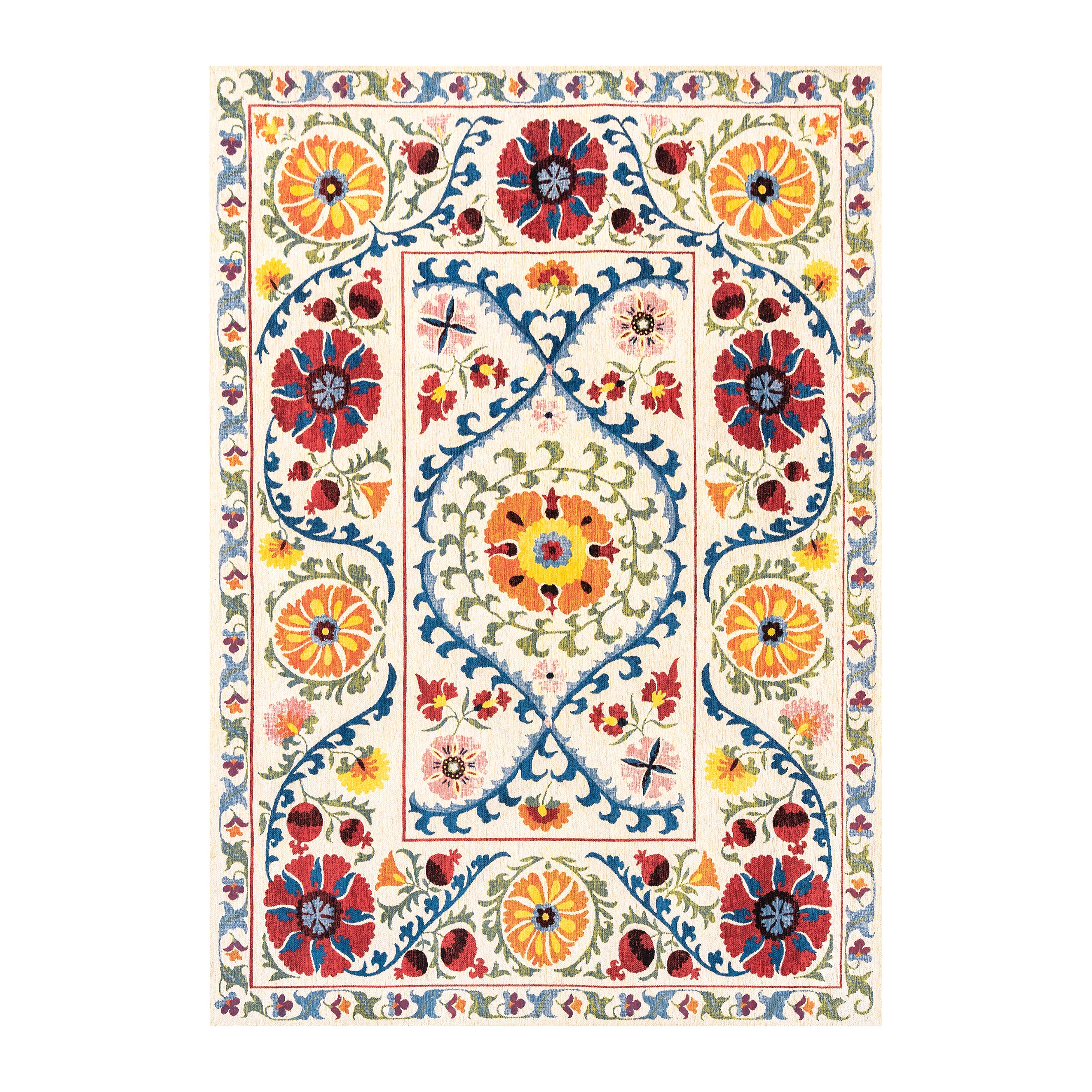 Louis de Poortere Suzani Vloerkleed 140 x 200 cm - Origine