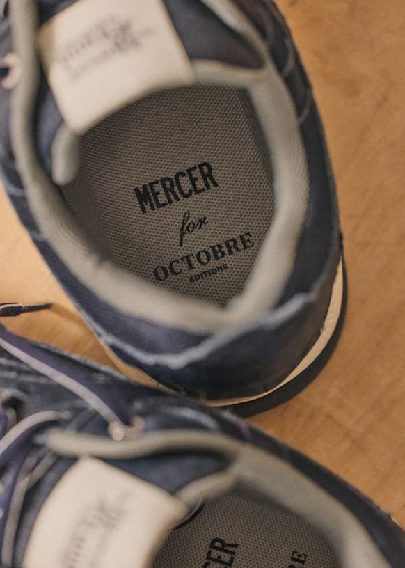 Re-Run Mercer x Octobre Editions sneakers
