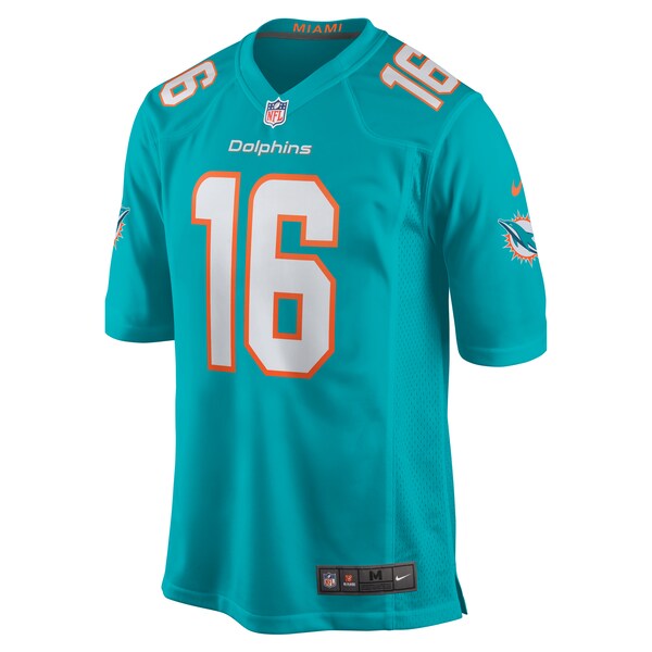 Jake Bailey Miami Dolphins Nike Game Player Jersey - Aqua
