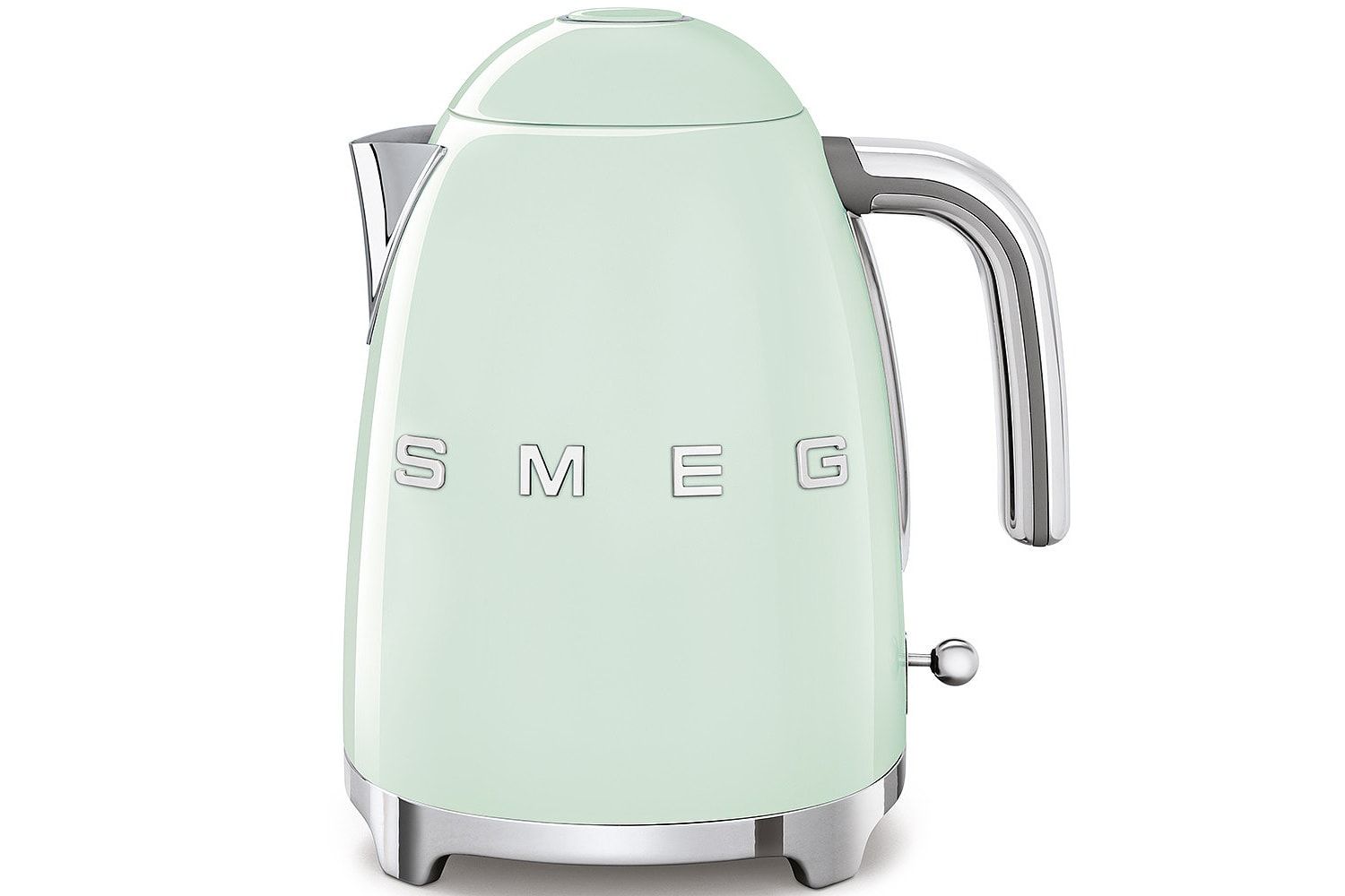 Smeg Kettle and 4 Slice Toaster Set, 50’s Style Retro Range, S/Stee Pastel Green