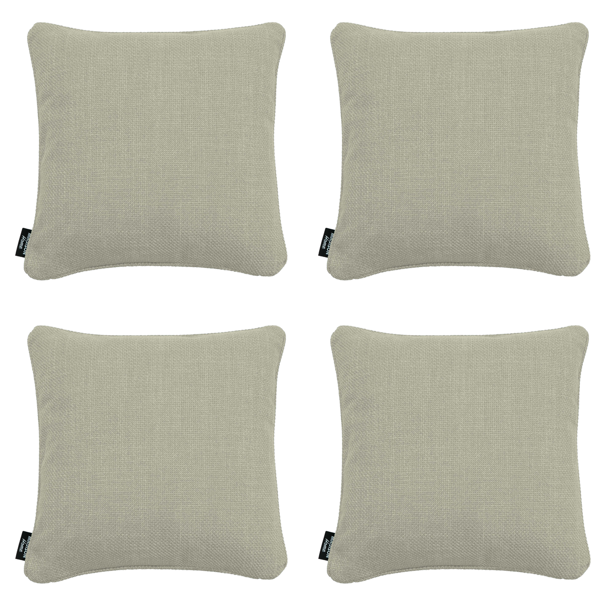 Madison - Sierkussen Nola natural - 45x45x10cm - Set van 4