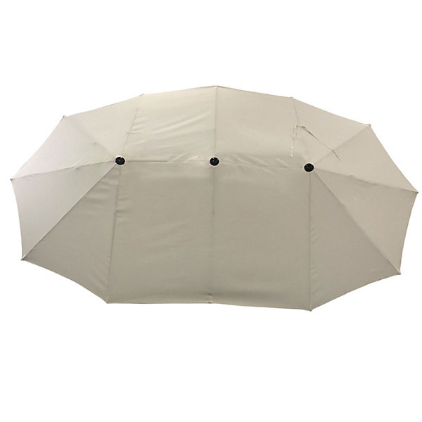 Parasol double 2x4m LINAI beige - HAPPY GARDEN