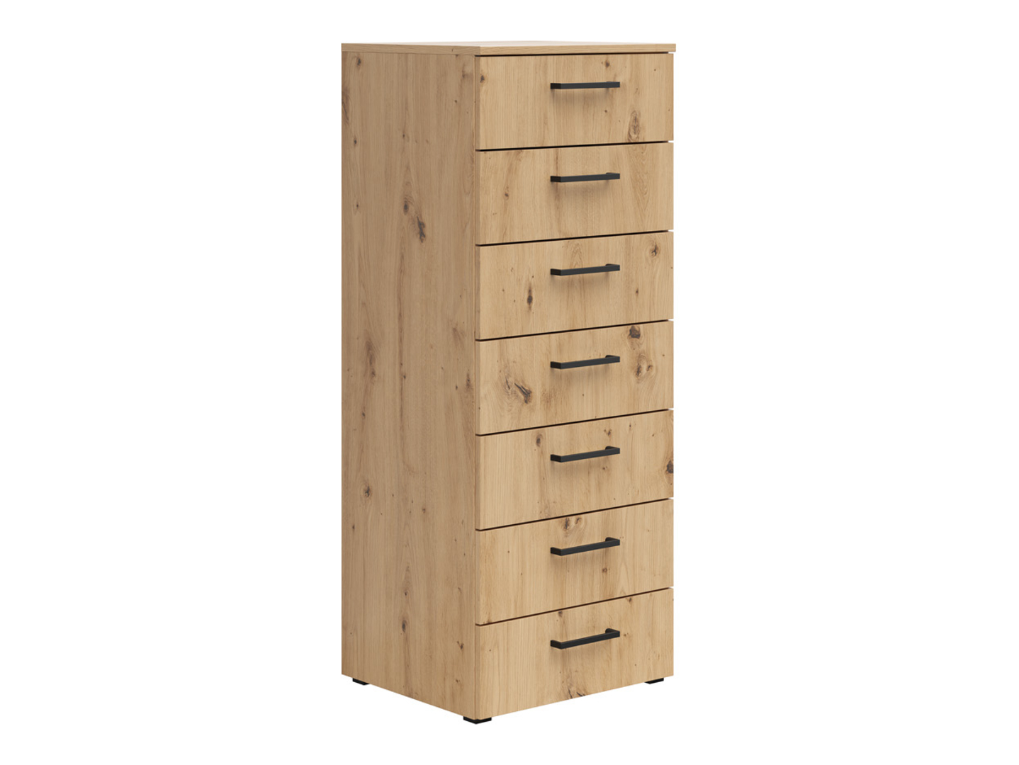 Komoda MultiDo 45 cm z 7 szufladami dąb artisan