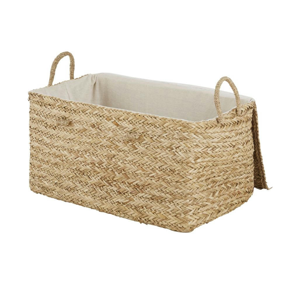 LOUISA - Malle en fibre végétale