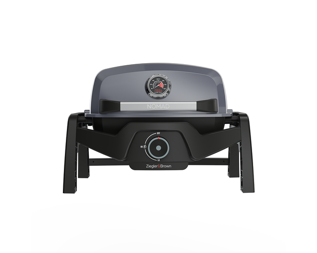 Ziggy Elite Nomad Single Burner Flame Failure BBQ - Gunmetal Grey