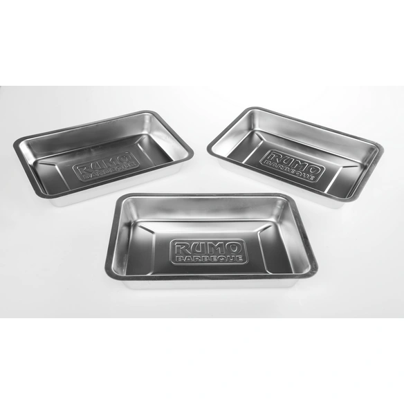 Schale, für Marinaden, BxHxL: 23,3 x 4,5 x 32,5 cm, Edelstahl