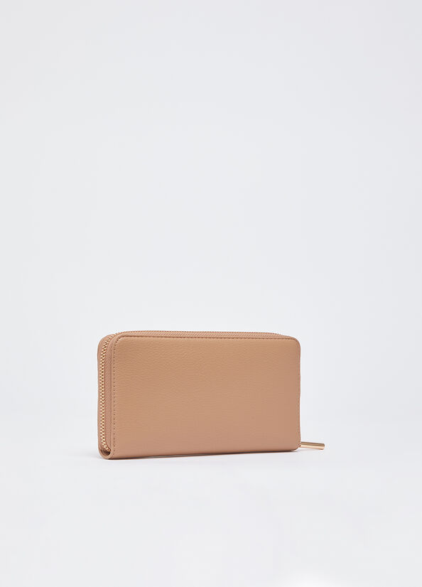 Portafoglio grande con zip