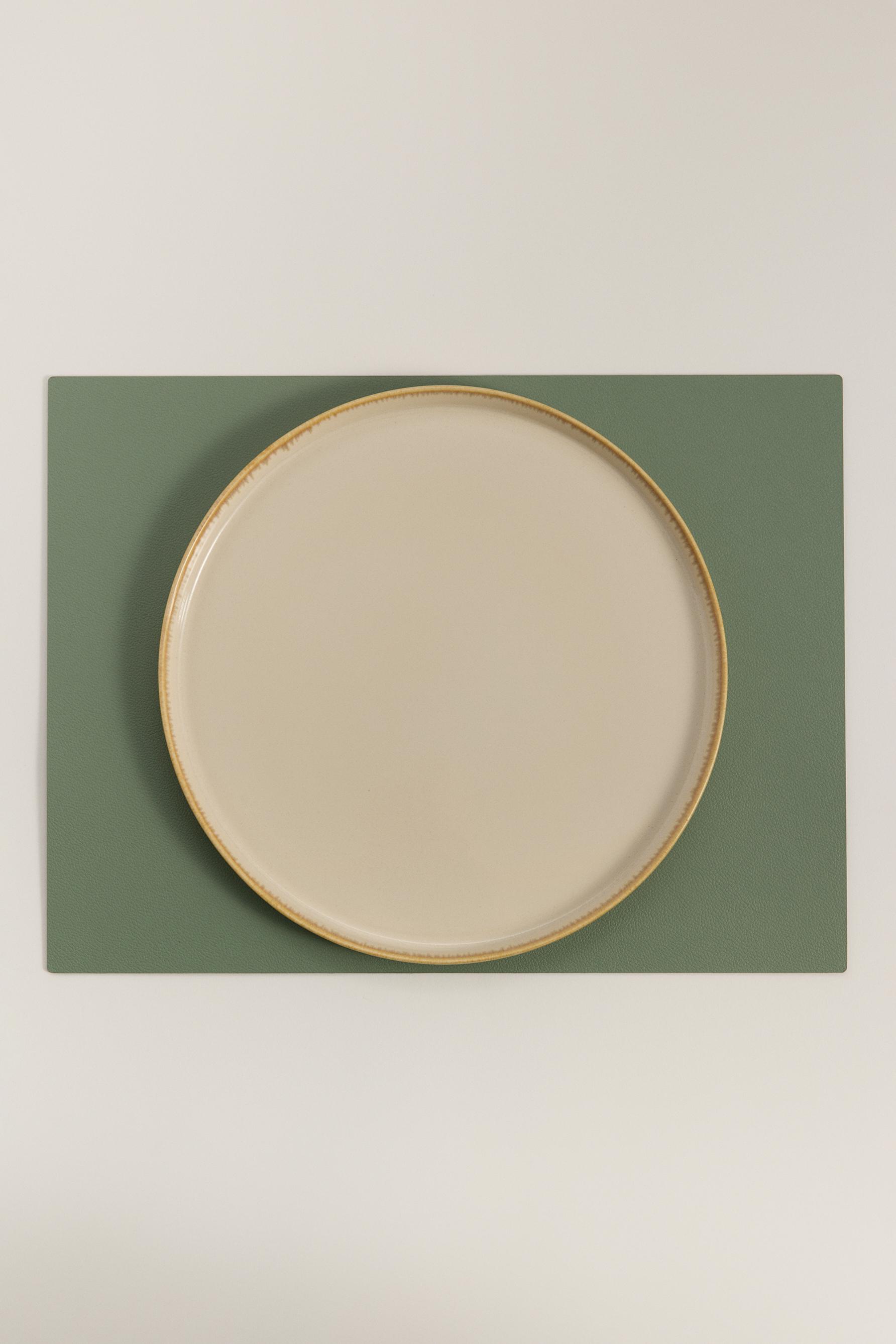 Salvamantel rectangular piel 29 x 39 cm