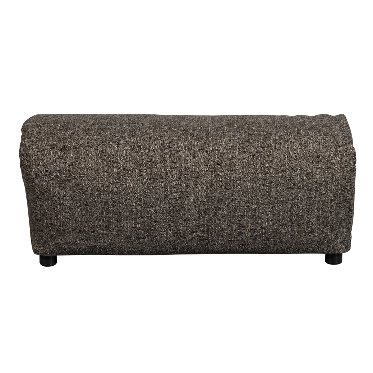 WOOOD hocker Baggy - Geweven Stof - Warmgrijs Melange - 46x91x50