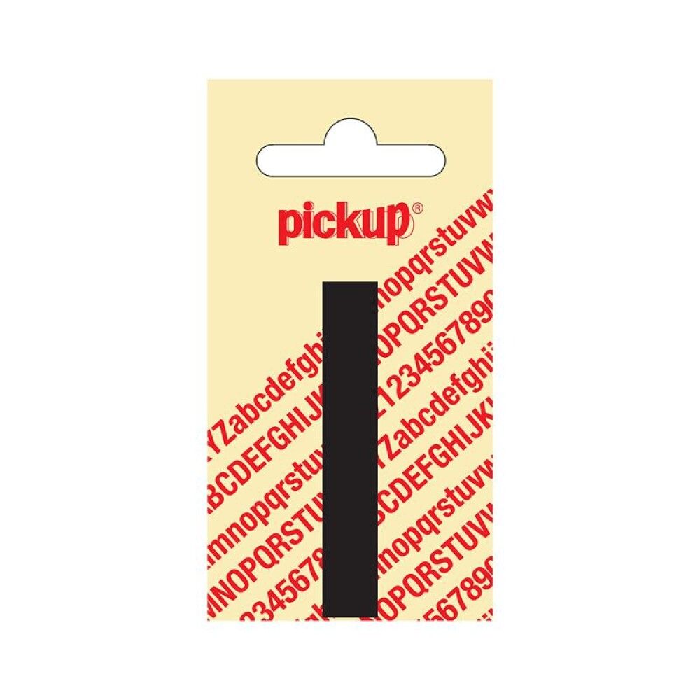 BOKSTAV PICKUP NOBEL 60 MM I SORT