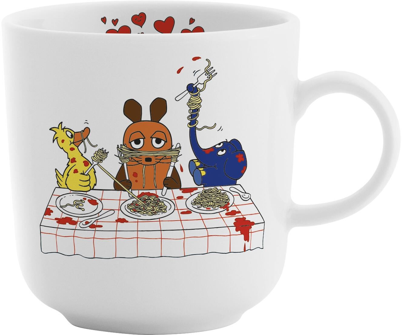 Kahla DieMaus Kaffeebecher 0,30 l Pastaliebe