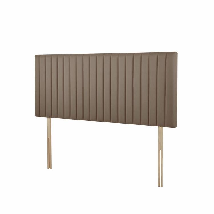 Silentnight Dusk Fabric Single Headboard - Mink