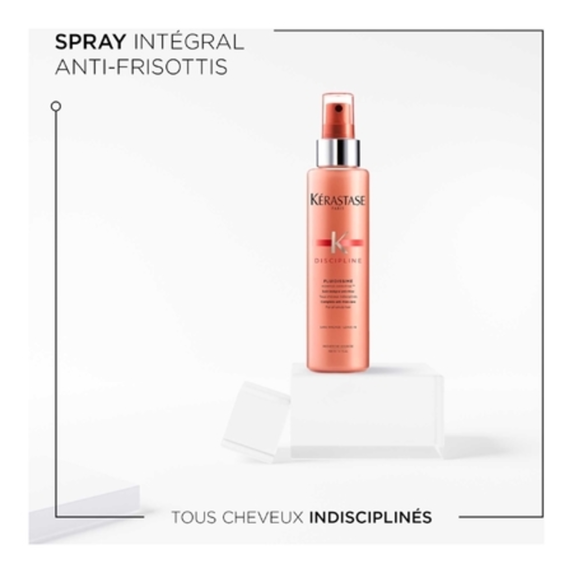DISCIPLINESpray fluidissime cheveux indisciplinés