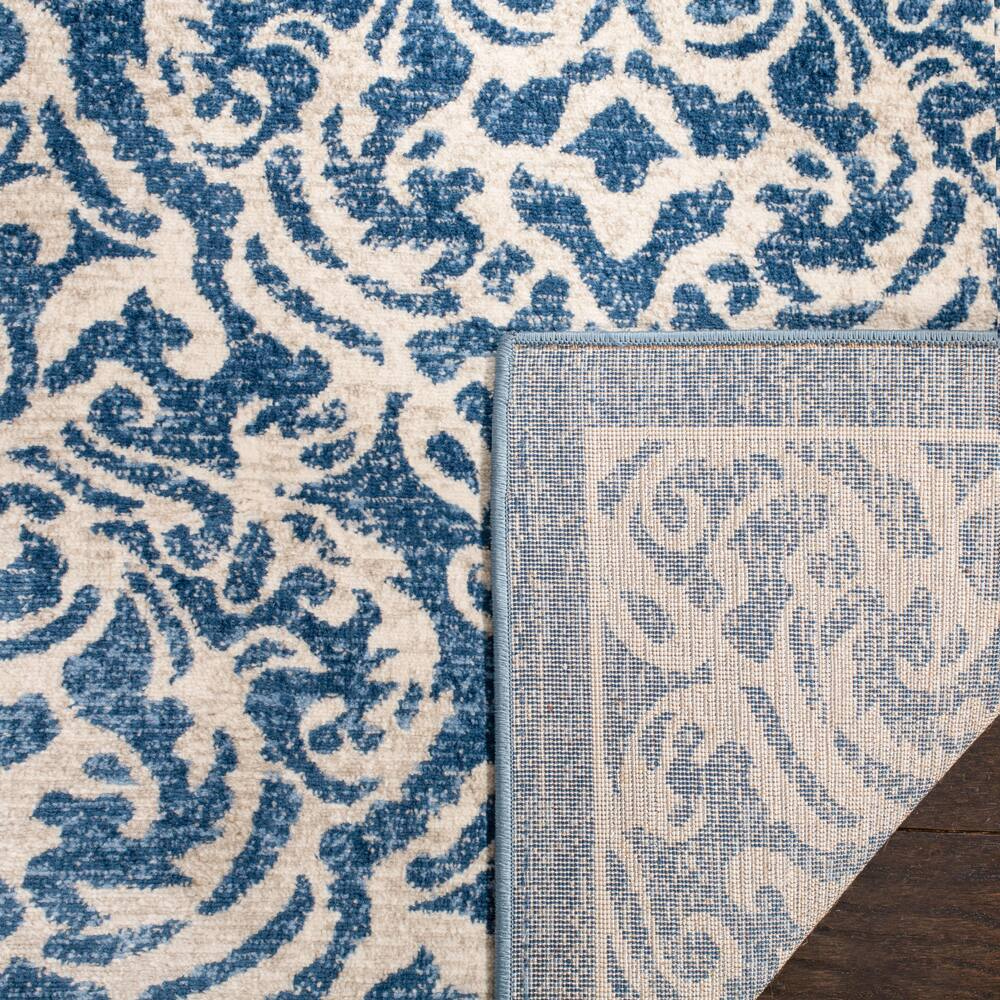Safavieh Brentwood 810 Rug, Navy/Creme