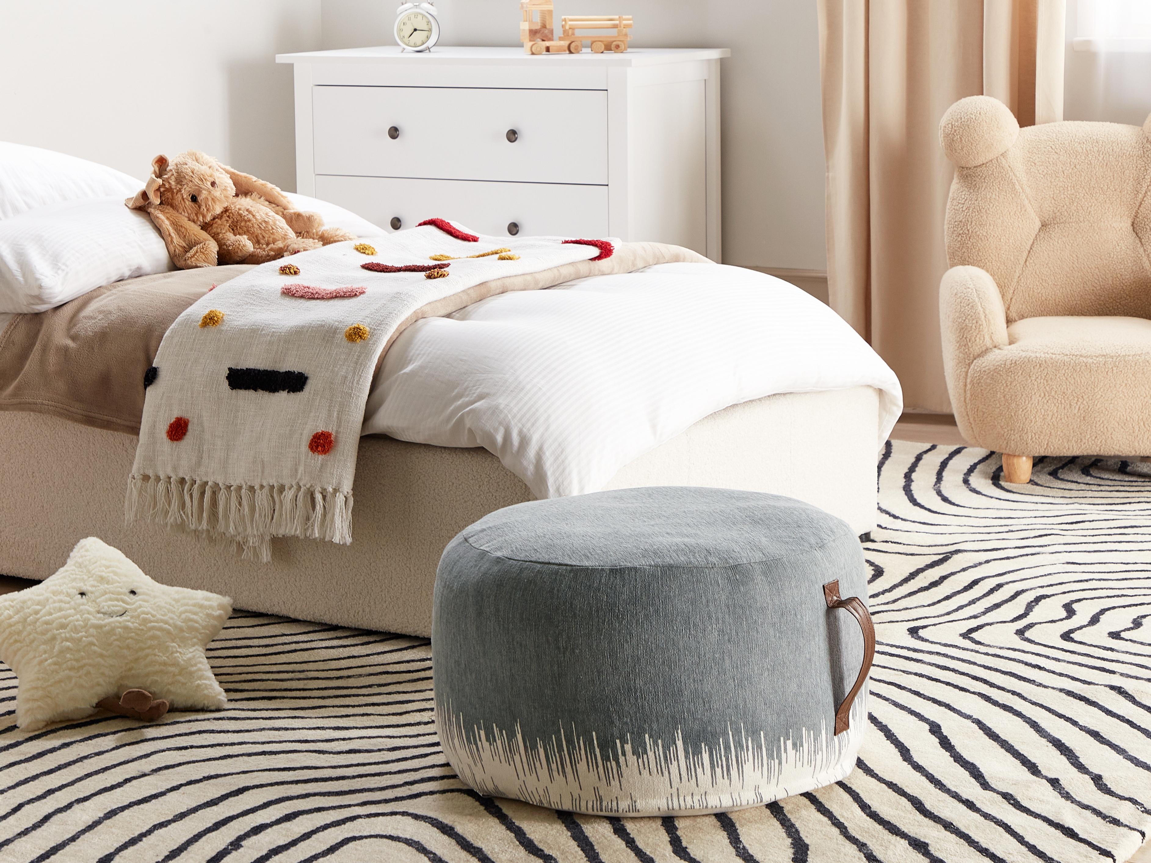 Pouffe KAWAI Cotton Grey