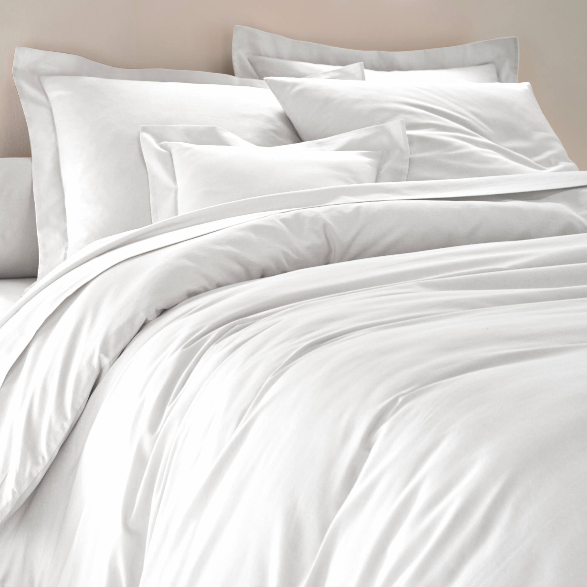 Linge de lit uni coton