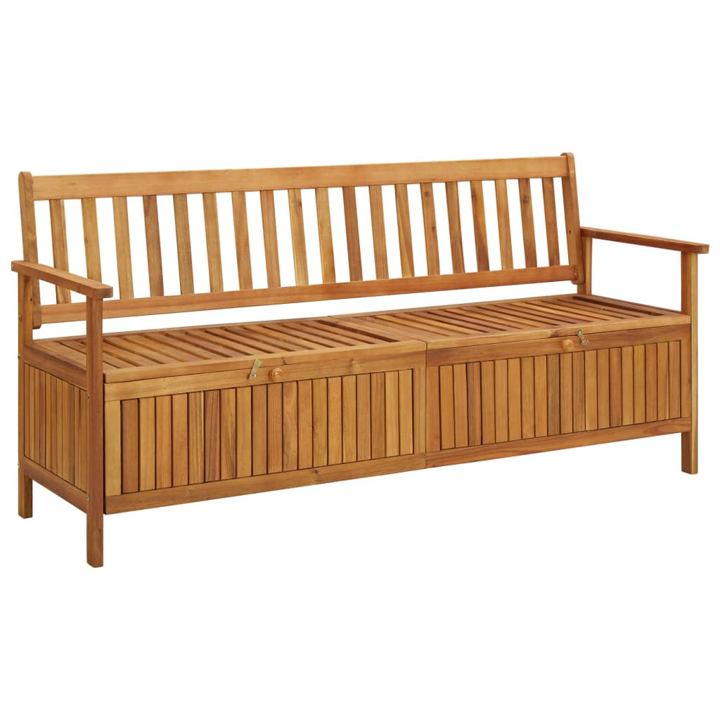 VidaXL Ławka Brąz 170 cm Drewno