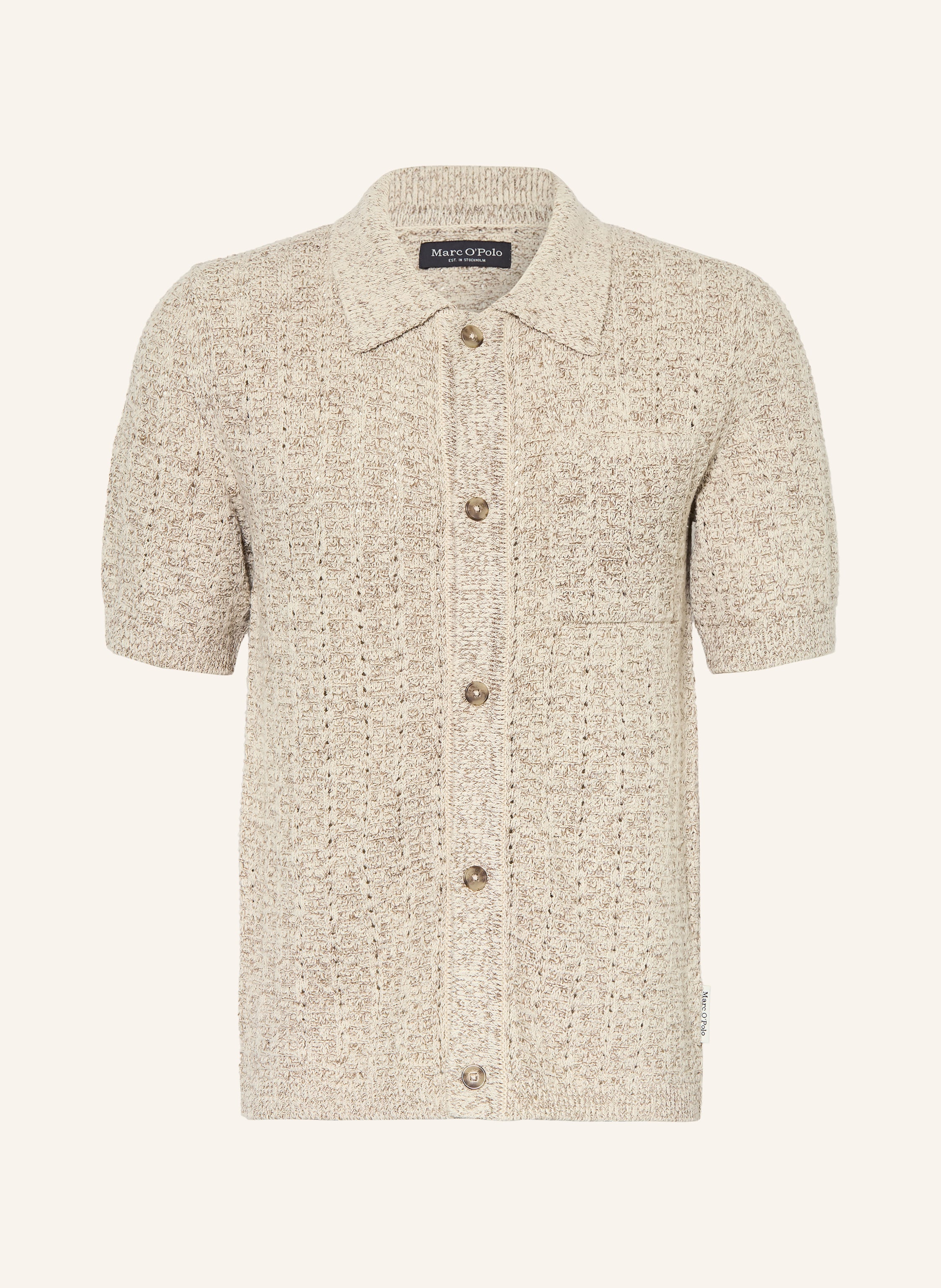 Marc O'Polo Strickhemd Slim Fit