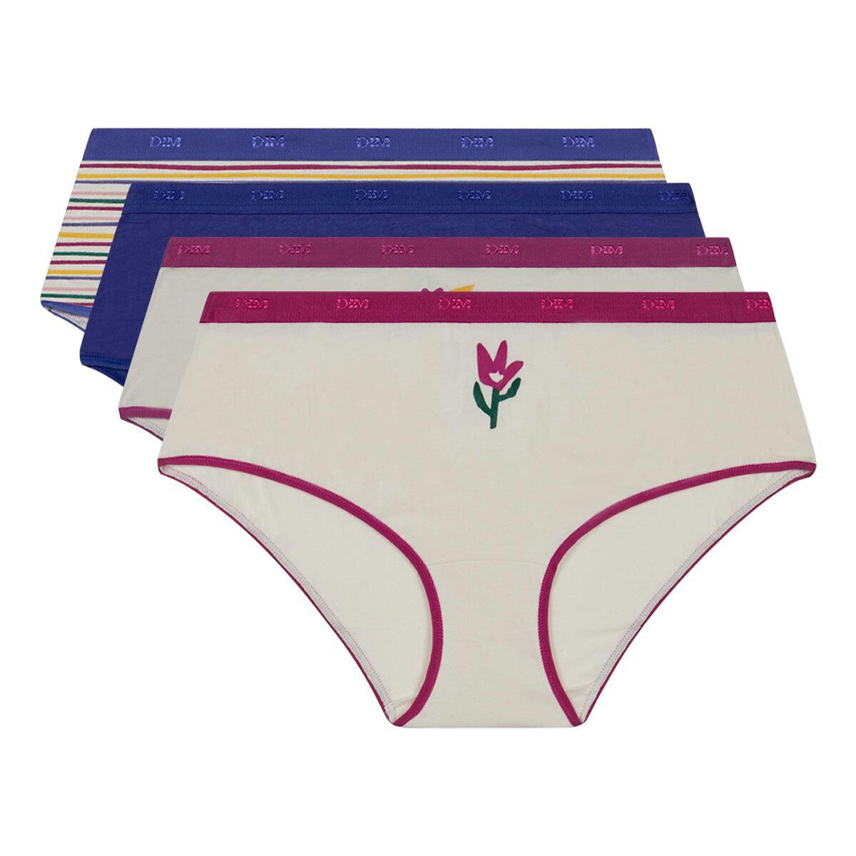 Lot de 3+1 gratuit boxers pockets coton