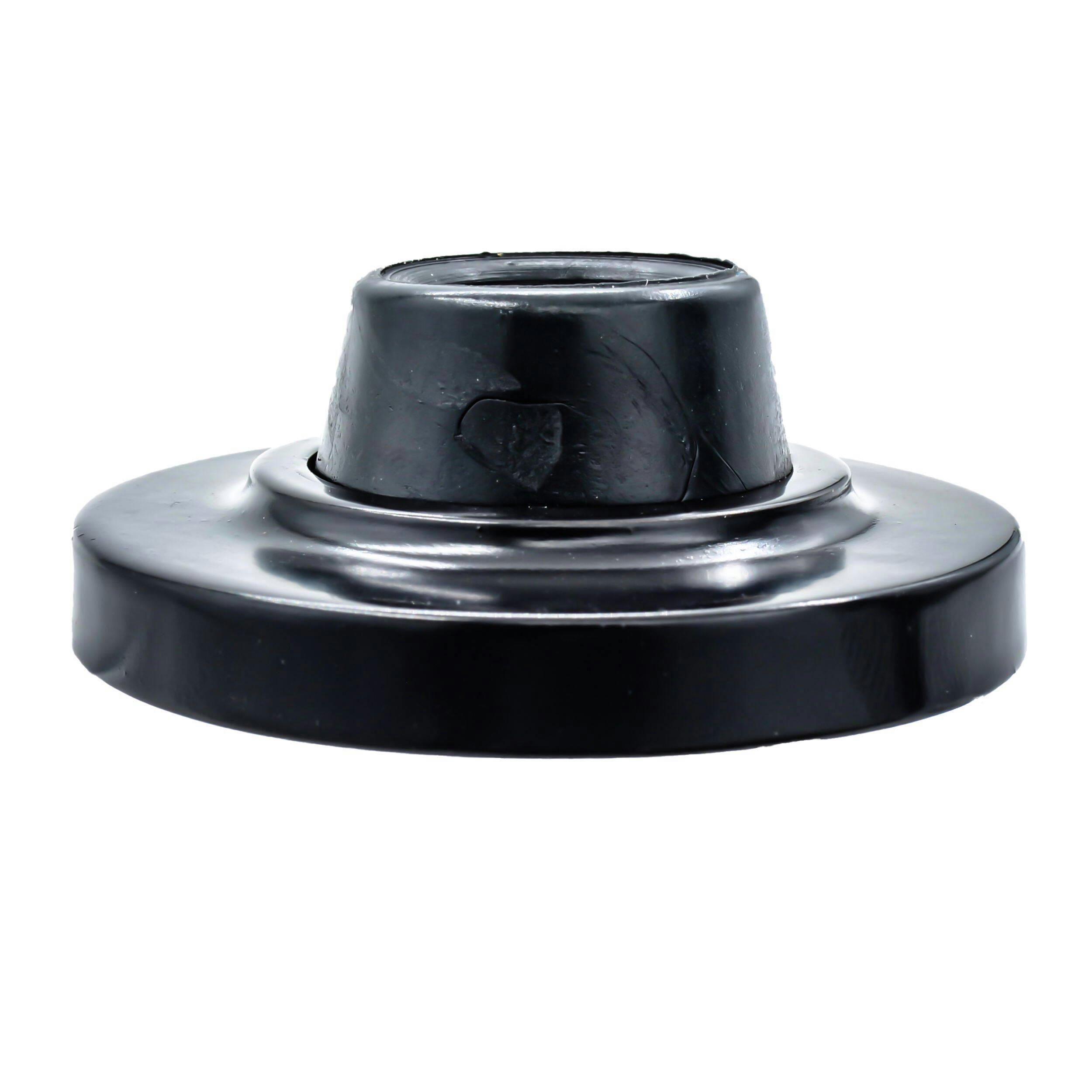 Hillman Wall Mount Door Stop, Black