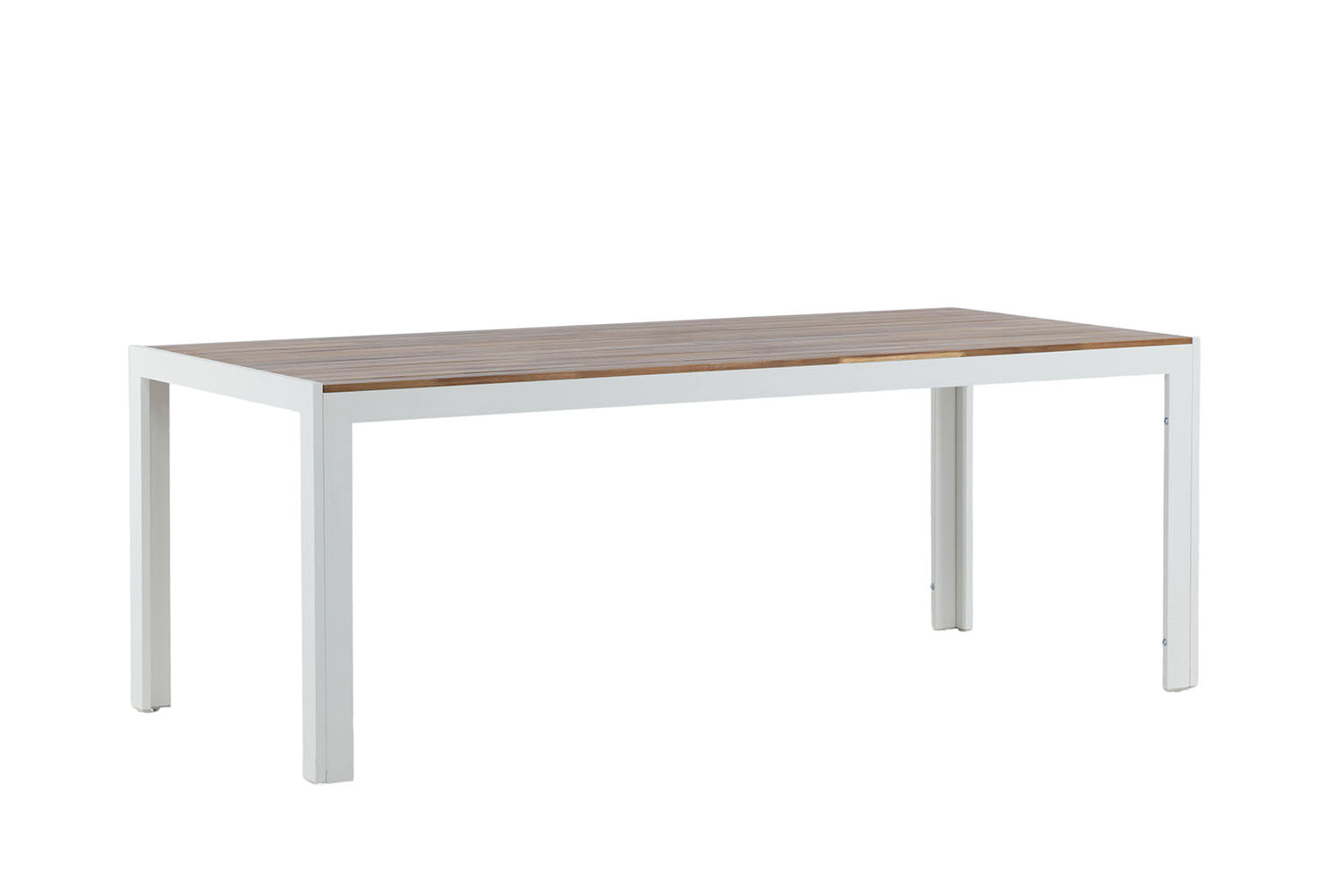 Rebellenclub Rechthoekige Tuintafel Rama - 200 x 100cm - Wit