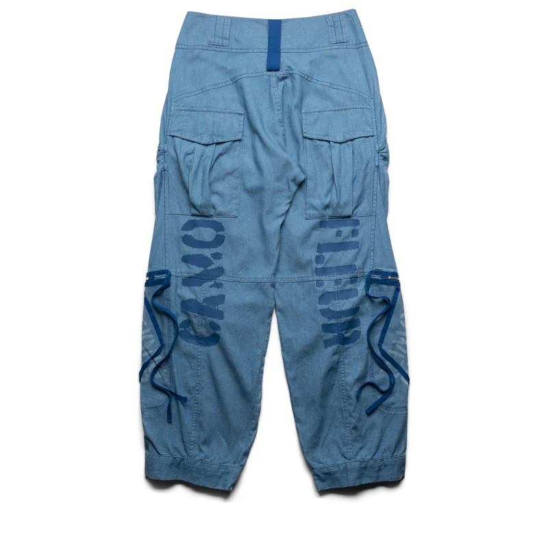 Marithe Francois Girbaud Camofleur Denim Pants - Light Indigo