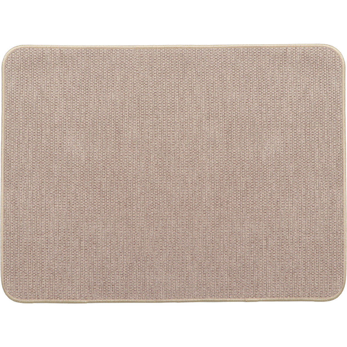 Tapete de entrada HEXAGONE bege 45x60cm