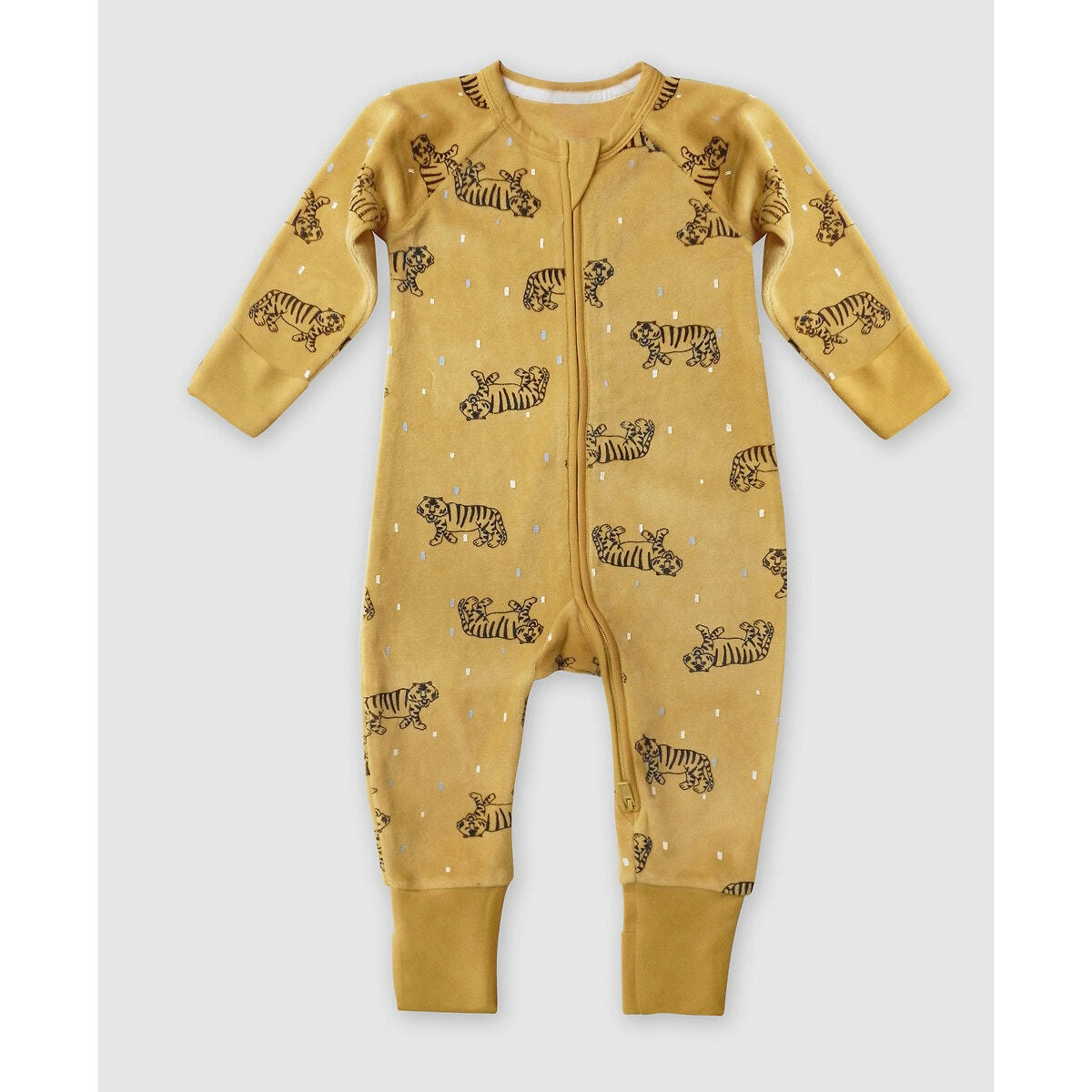 Pyjama velours zippé