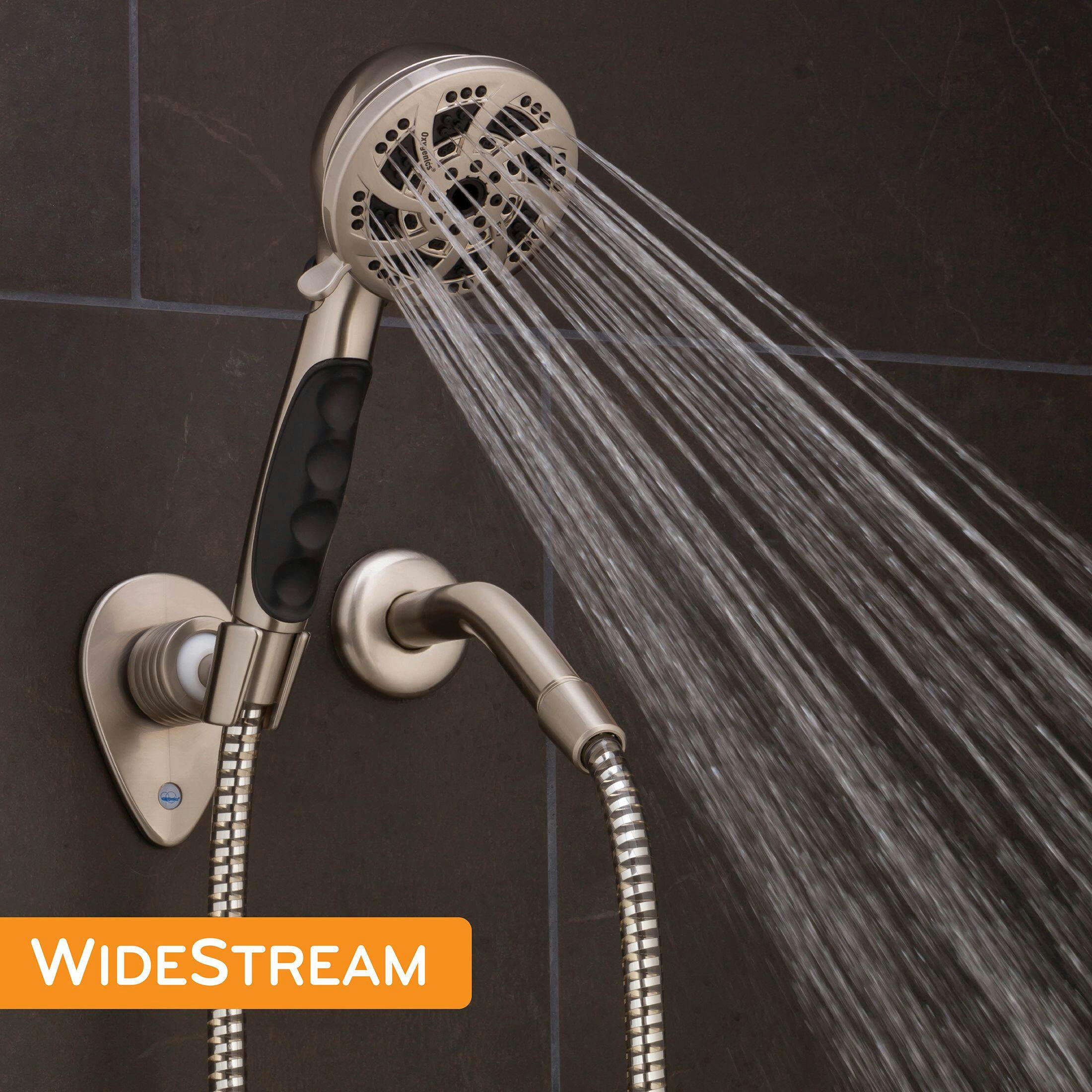 Oxygenics 92460 Fury RV Shower Head, Brushed Nickle