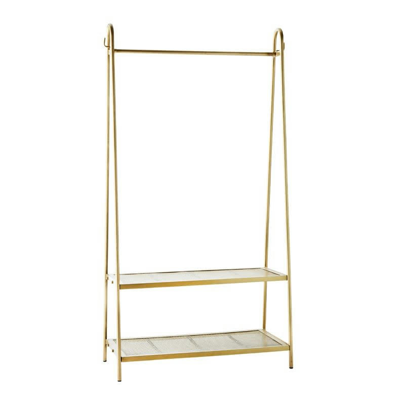 GARONA - Portant en métal 2 étagères