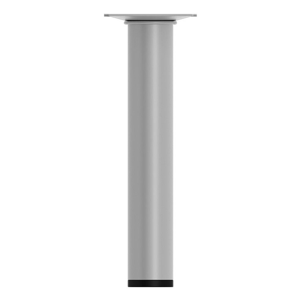 MØBELBEN REI STÅL Ø30X200MM MATT KROM