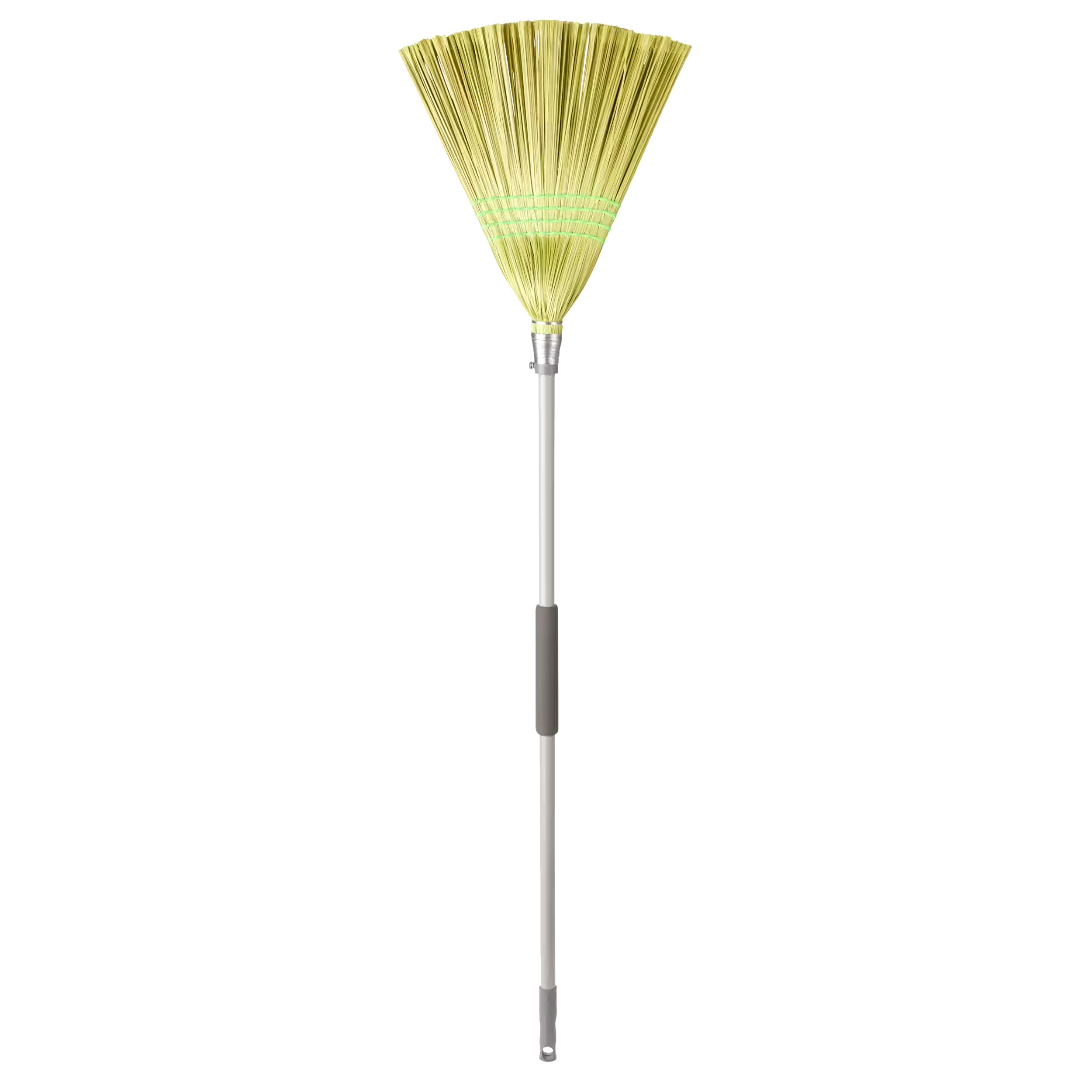 FRANK Poly Corn Broom with Metal Handle