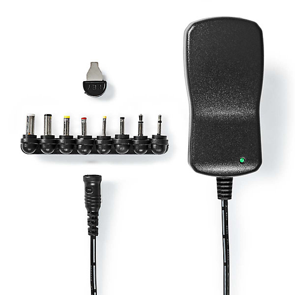 Alimentation 3 à 12V 1.5A - 8 embouts NEDIS