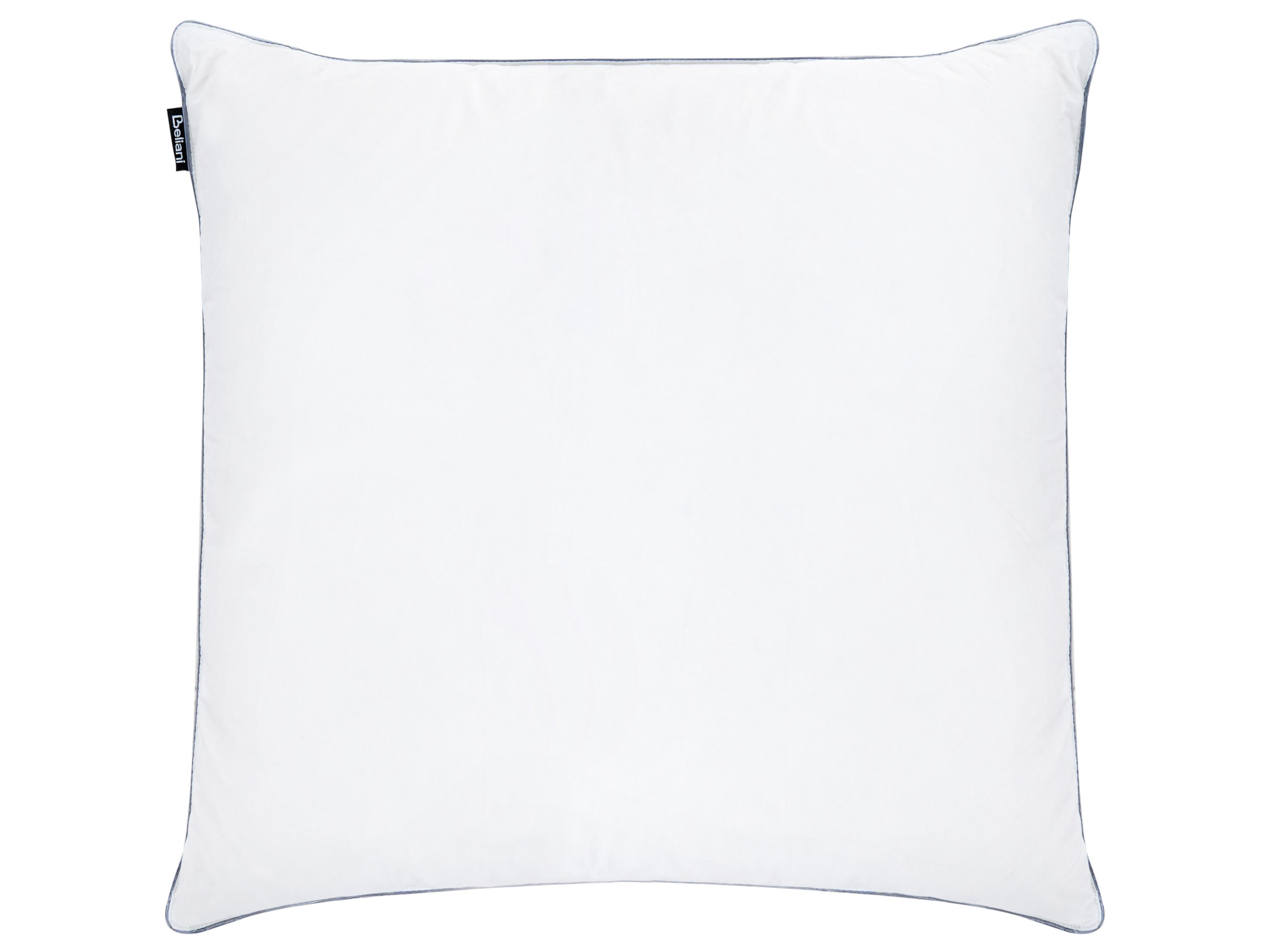 3-Chamber Bed Pillow TEIDE High Duck Feathers and Down 80 x 80 cm White