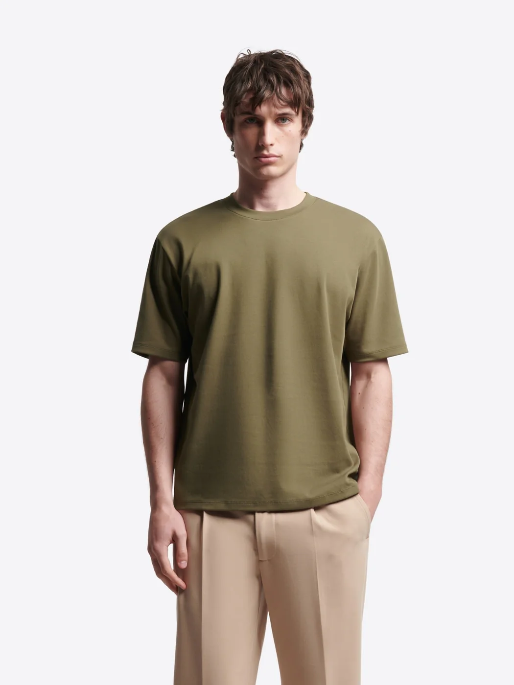 T-shirt col rond regular