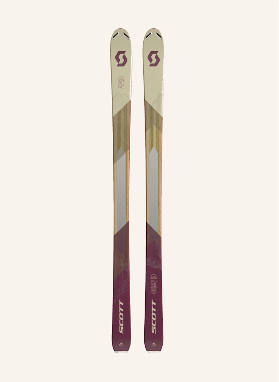 SCOTT Freeride Ski PURE FREE 90TI
