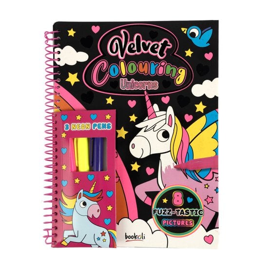 Velvet Colouring Unicorns