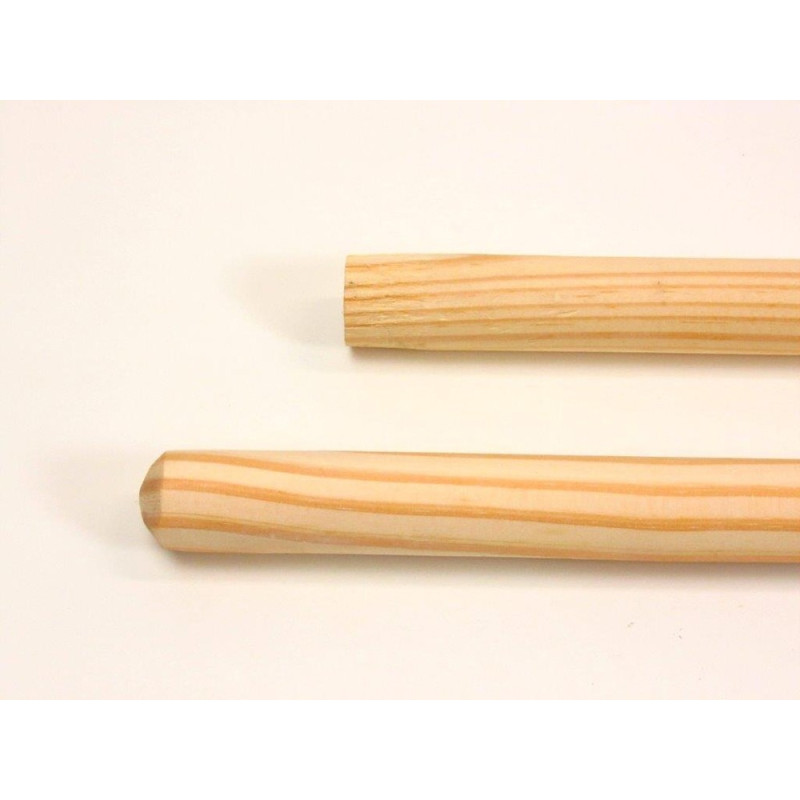Manche à balai bois 140 cm ø 23,5 mm