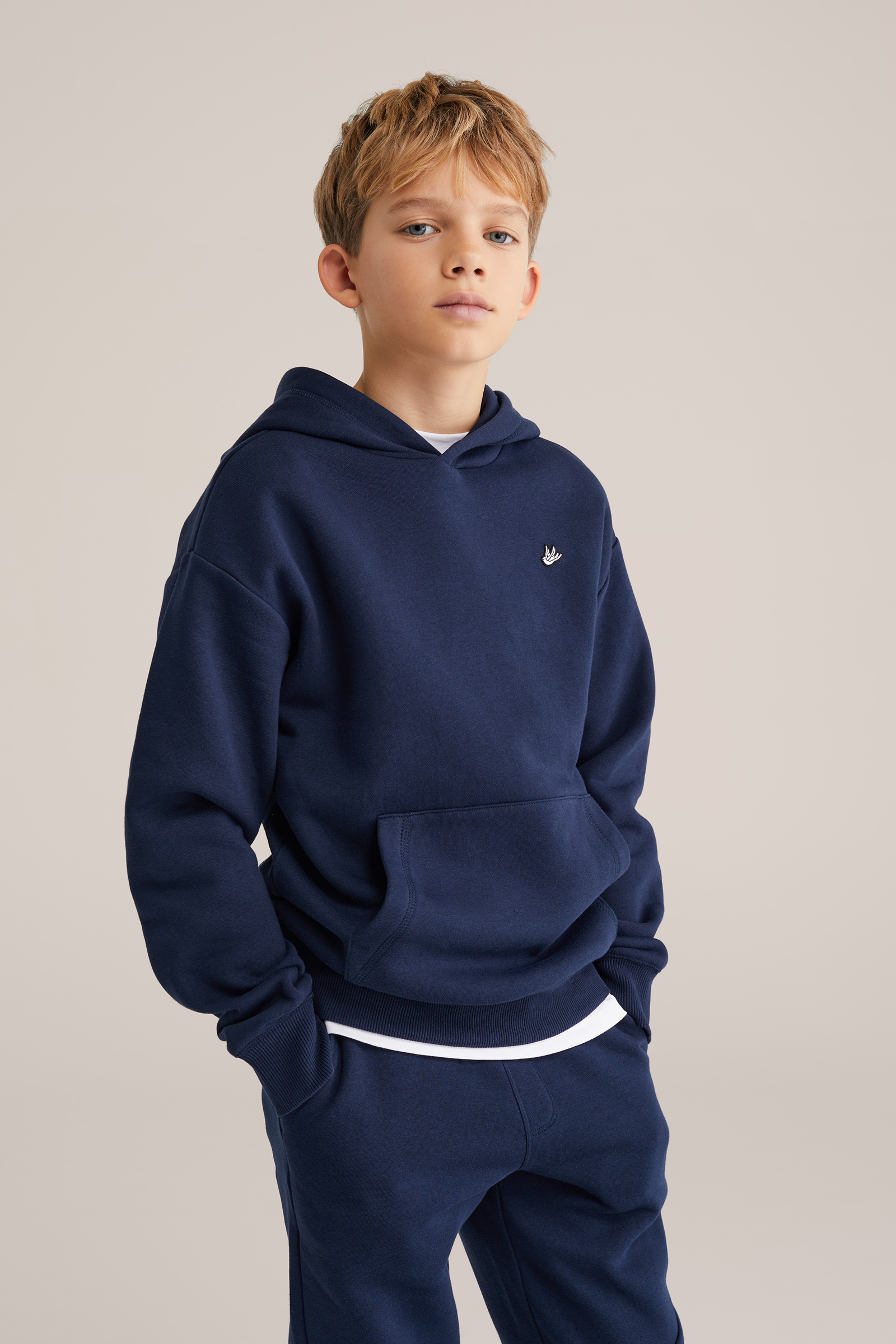 Jongens hoodie met embroidery
