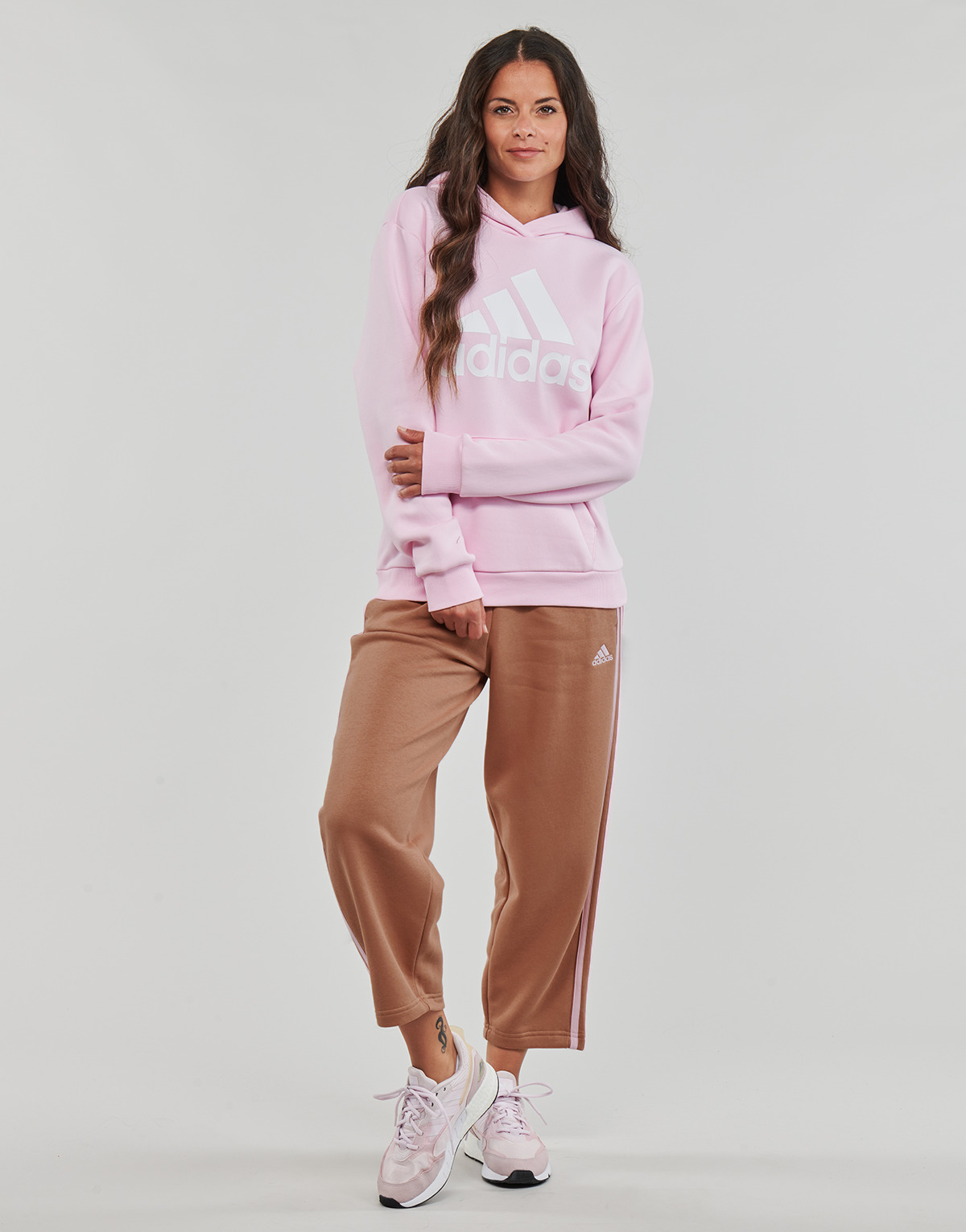 adidas - 3S FL OH PT - Beige / Pink