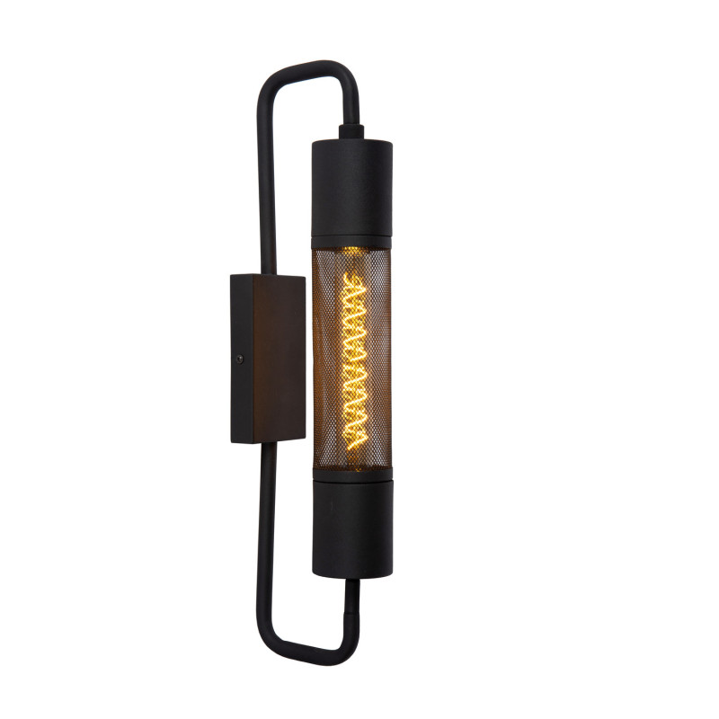 Applique Calixt noire E27 10 W LUCIDE