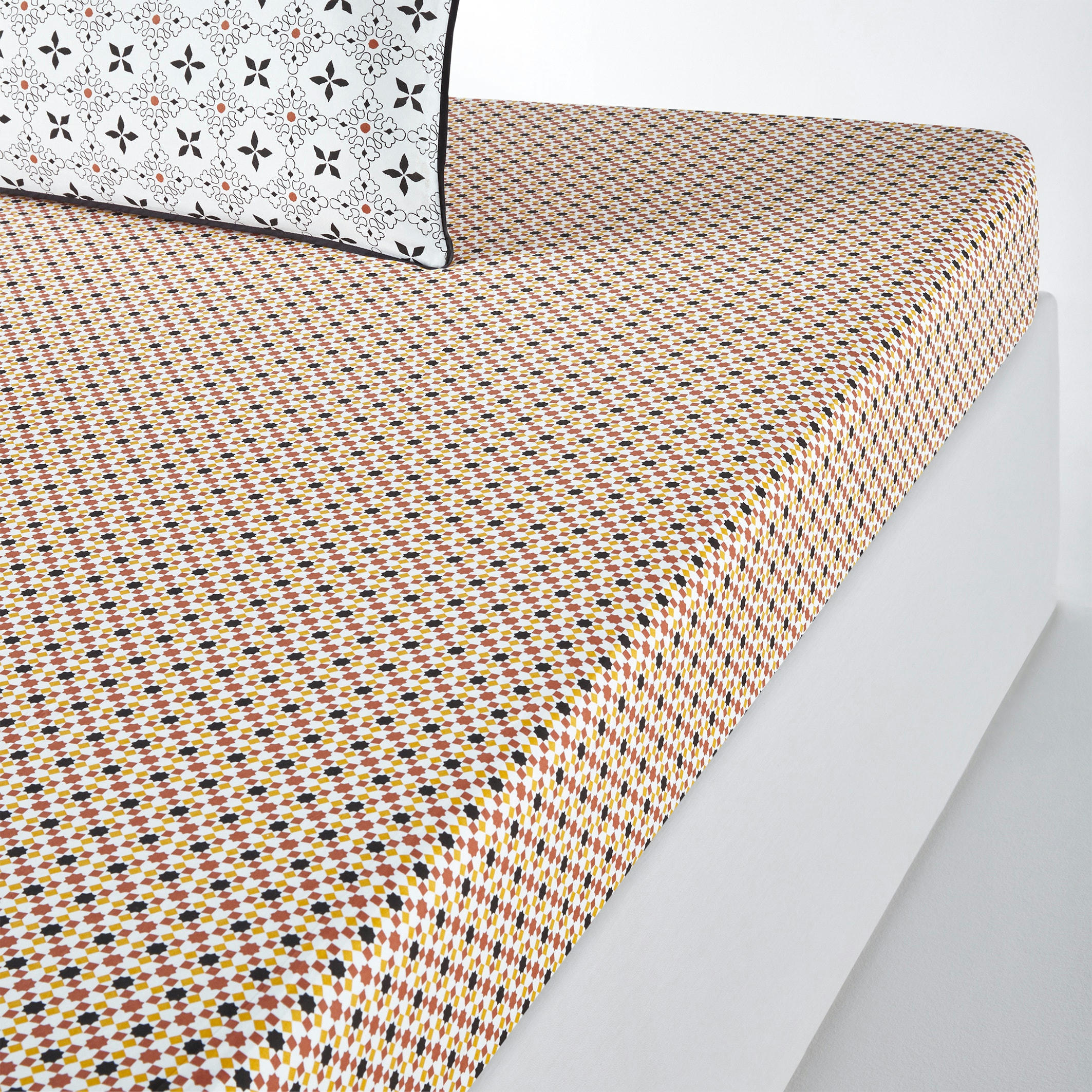Drap-housse pur coton, Teyben
