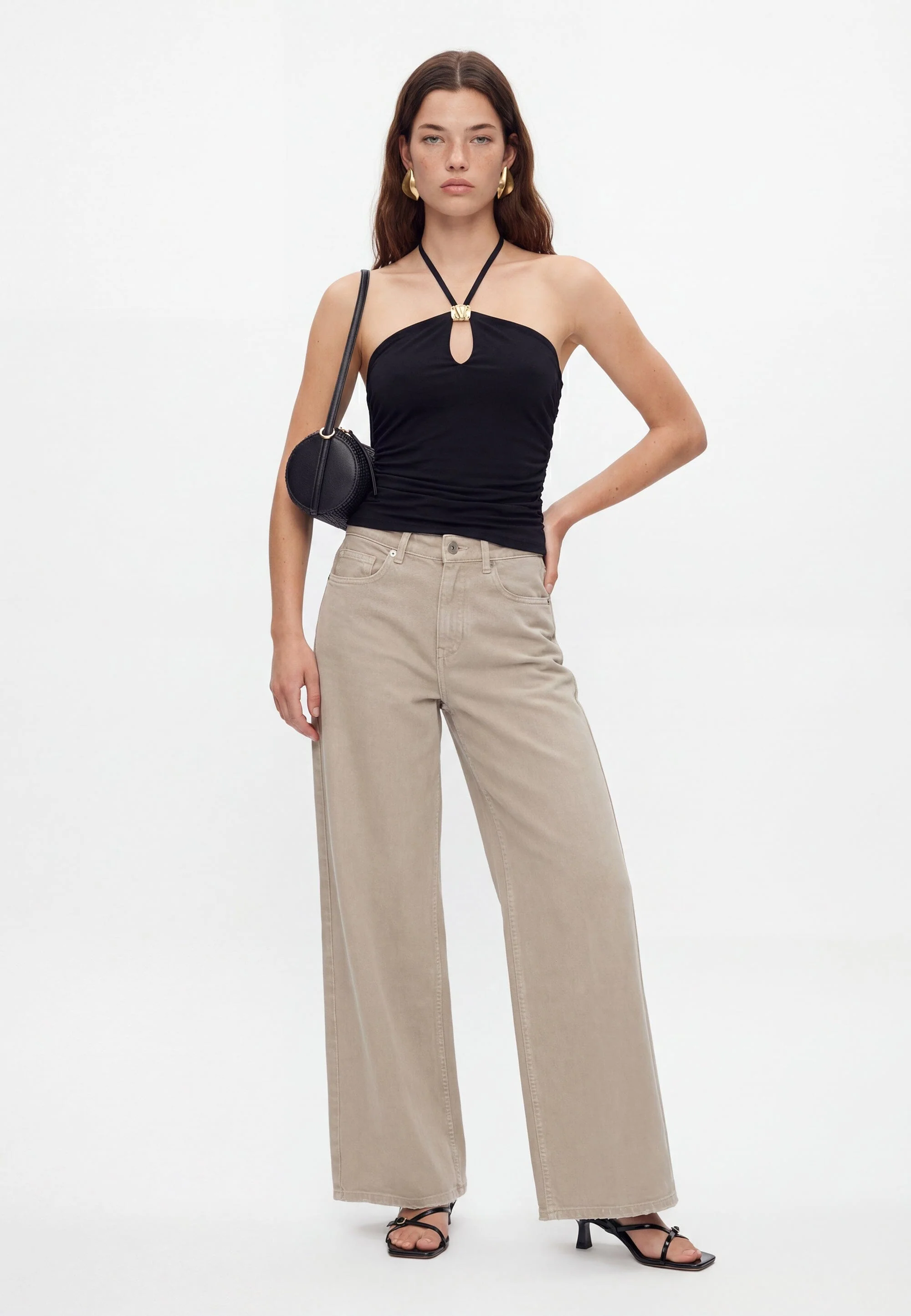 TOP BUSTIER - CHARLENE - NOIR