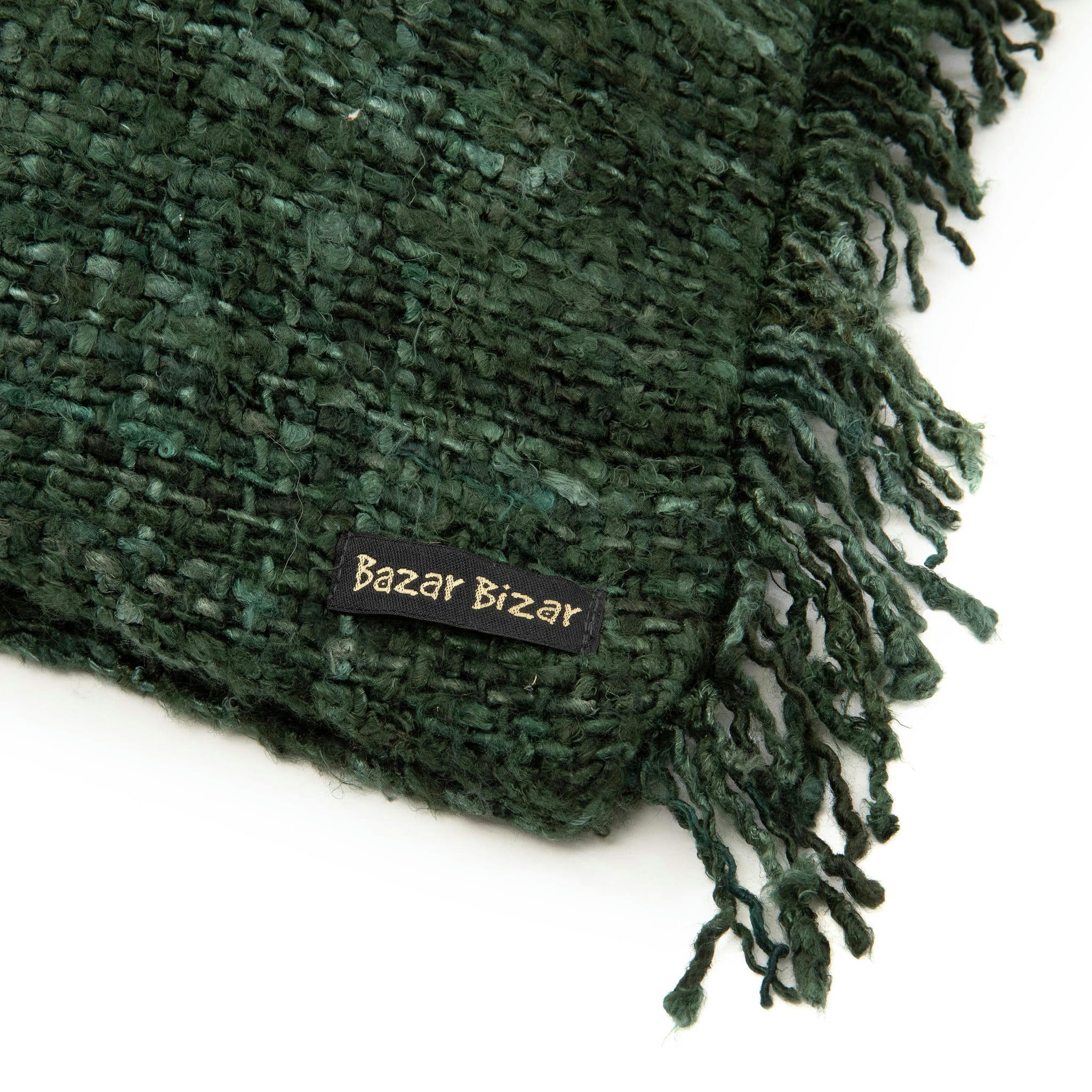 OH MY GEE - Coussin en coton vert 60x60